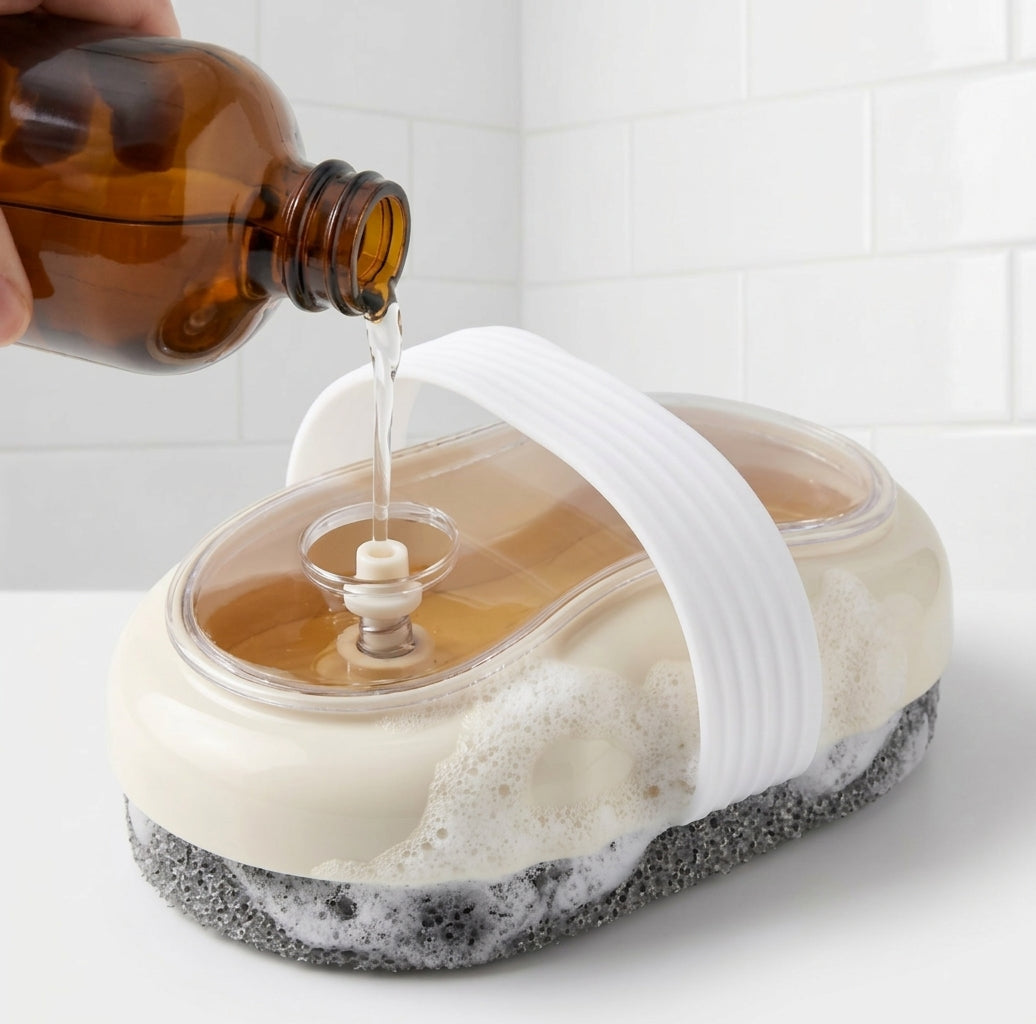 ✨ Sunlum™ Press-Out Liquid Body Brush – Deep Cleanse & Exfoliate 🛁🫧