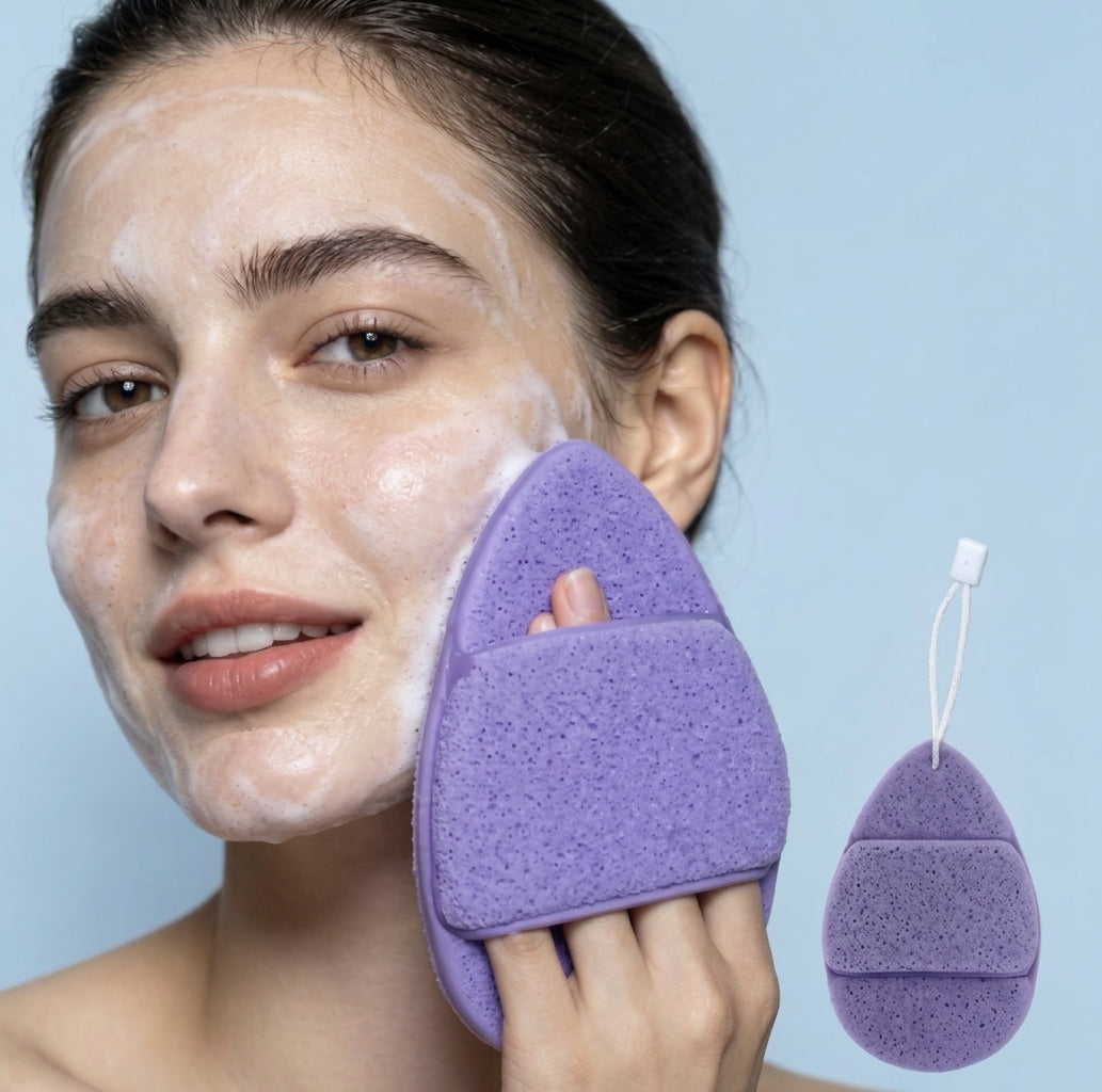 🌸 PureLuxe™ Facial Cleansing Duo – Soft, Fresh & Flawless Skin! 🫧✨
